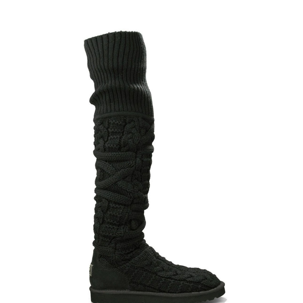 Ugg thigh high knit boots